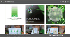 Desktop Screenshot of lemontbotanique.com